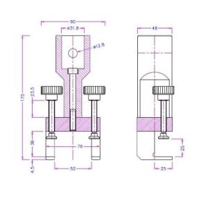 ASTM C1305 Test Fixture 1