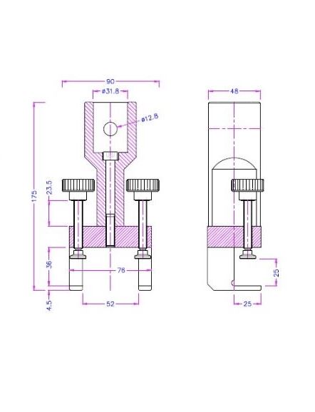 ASTM C1305 Test Fixture 1