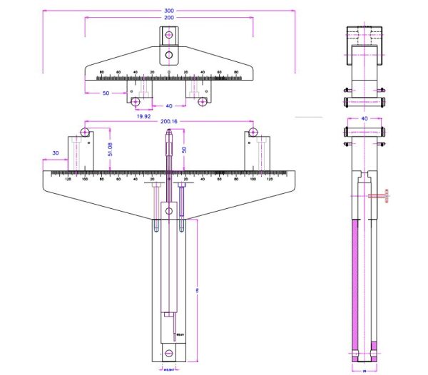 ASTM C1341 Test Fixture