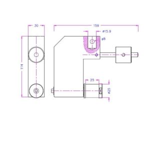 ASTM D1578 Test Fixture 1