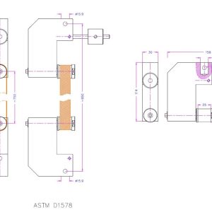 ASTM D1578 Test Fixture 2 1