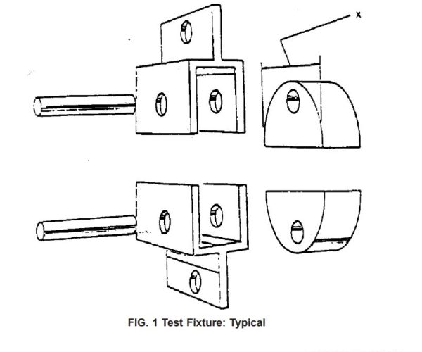 ASTM D2290 Fig.1 Test Fixture 1