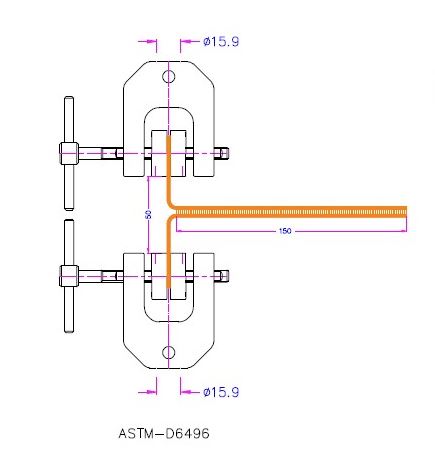 ASTM D6496 Test Fiksturu 1 1